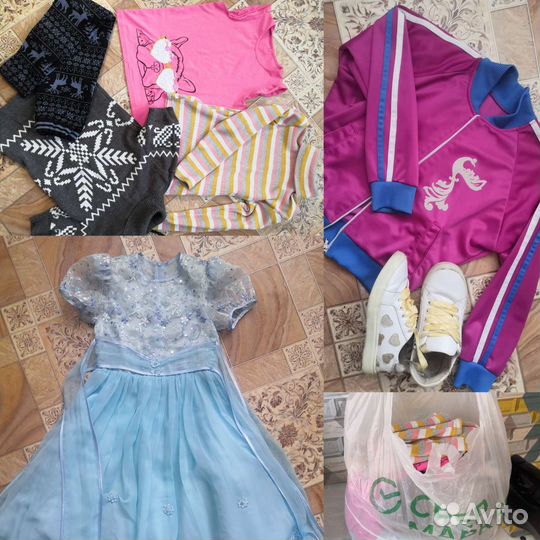 Пакет вещей для девочки 7-9 лет