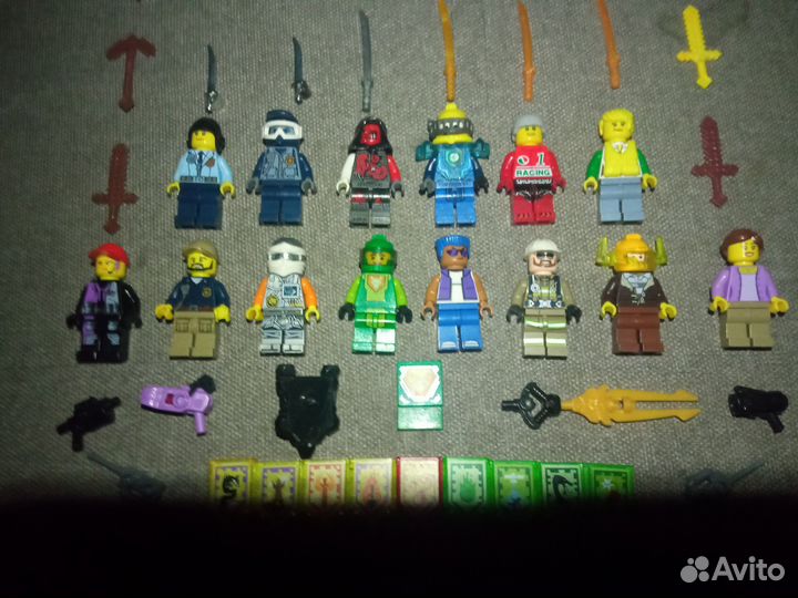 Lego фигурки ninjago,city, star wars