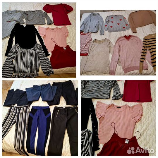 Большой пакет фирменных вещей р.42-44