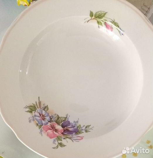 Тарелки СССР Дулево