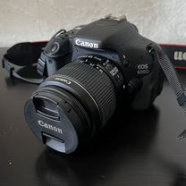 Зеркальный фотоаппарат canon eos 600d kit 18 55mm