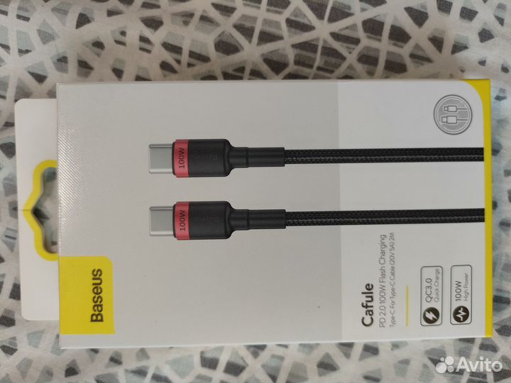 Кабель type c - type c