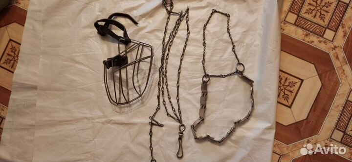 Ошейник, поводок, намордник для собак