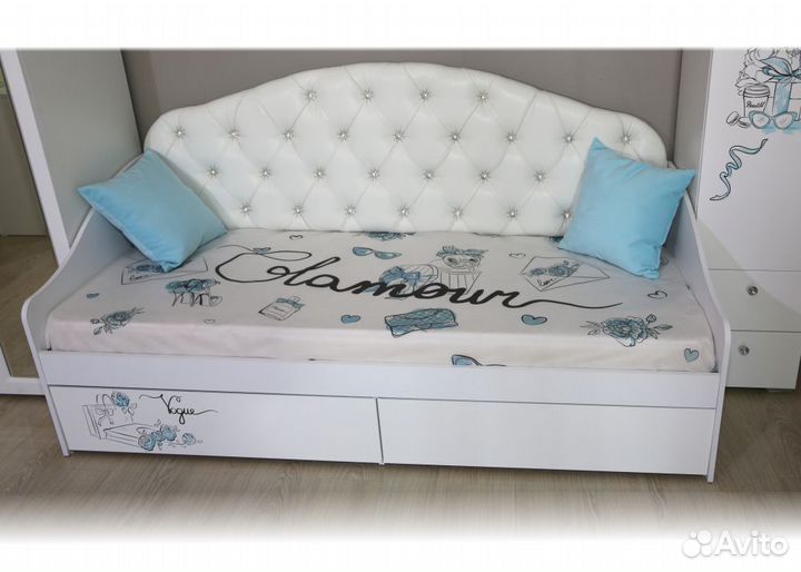Детская кровать для девочки софа диван
