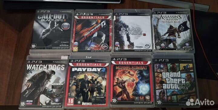 Диски на Sony PS3