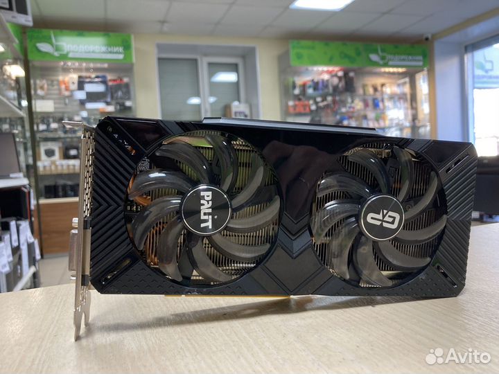 Видеокарта Palit GeForce RTX 2060 gamingpro 6Gb