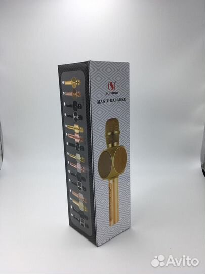 Микрофон караоке SU-yosd YS-63 Розовое золото