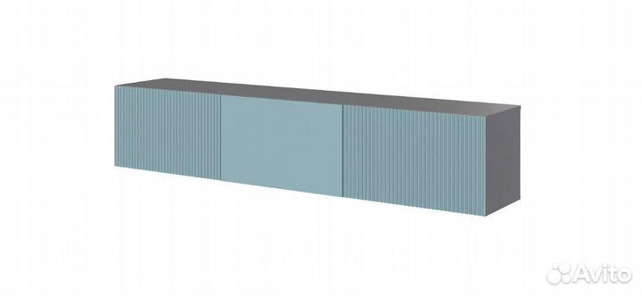 Тумба тв подвесная белая