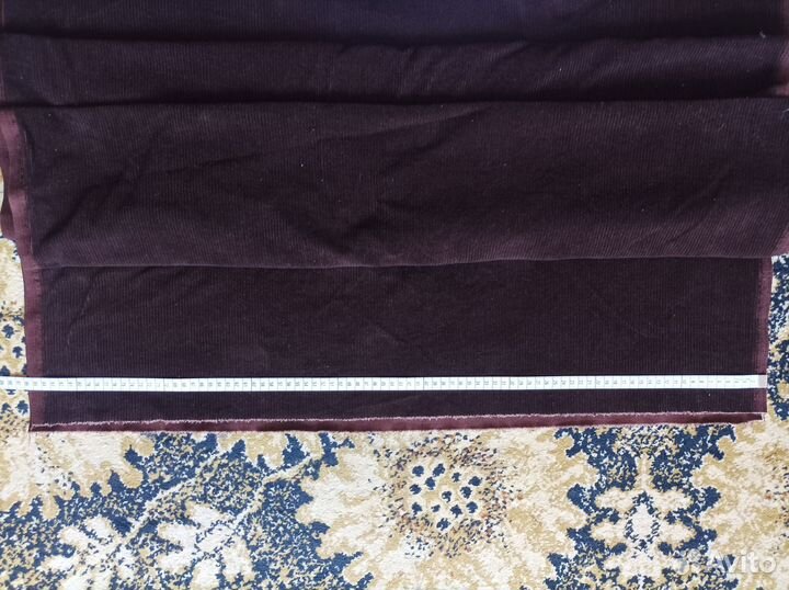 Отрез ткани вельвет