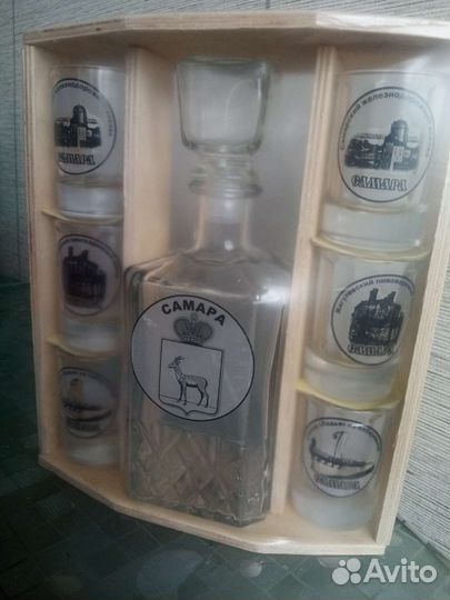 Набор графин с рюмками