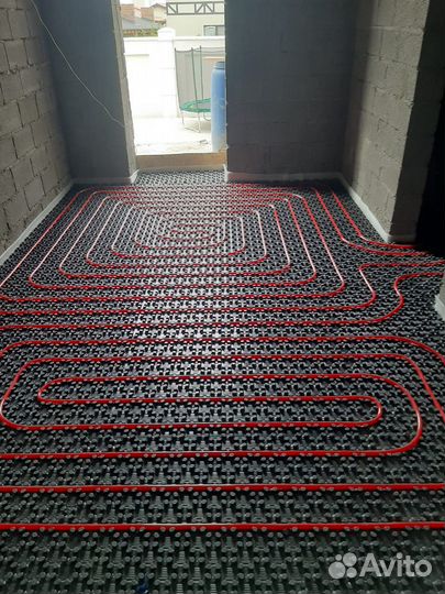 Теплые водяные полы, отопление