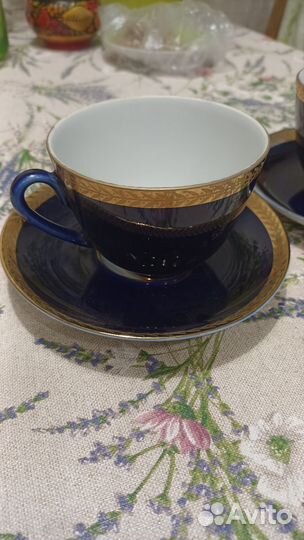 Чашка с блюдцем лфз