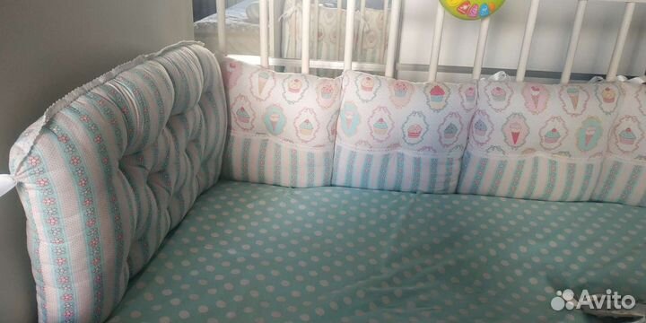 Бортики в детскую кроватку