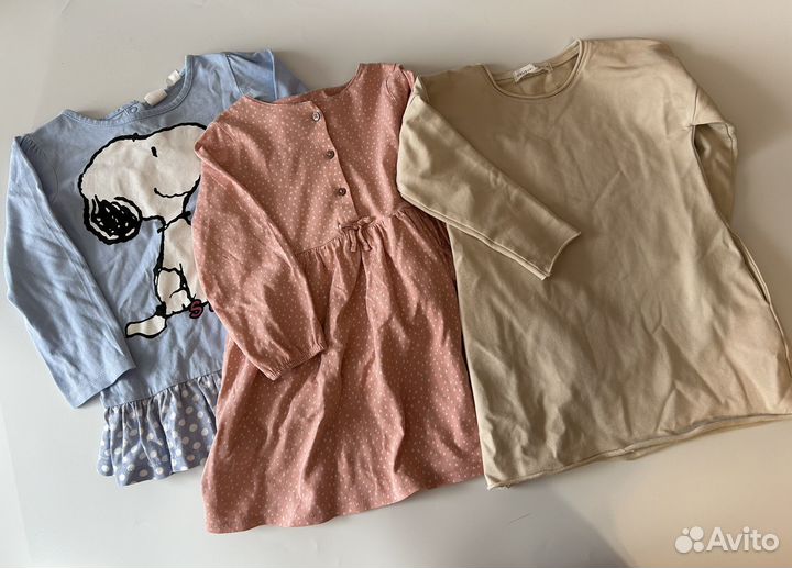 Вещи пакетом для девочки 92