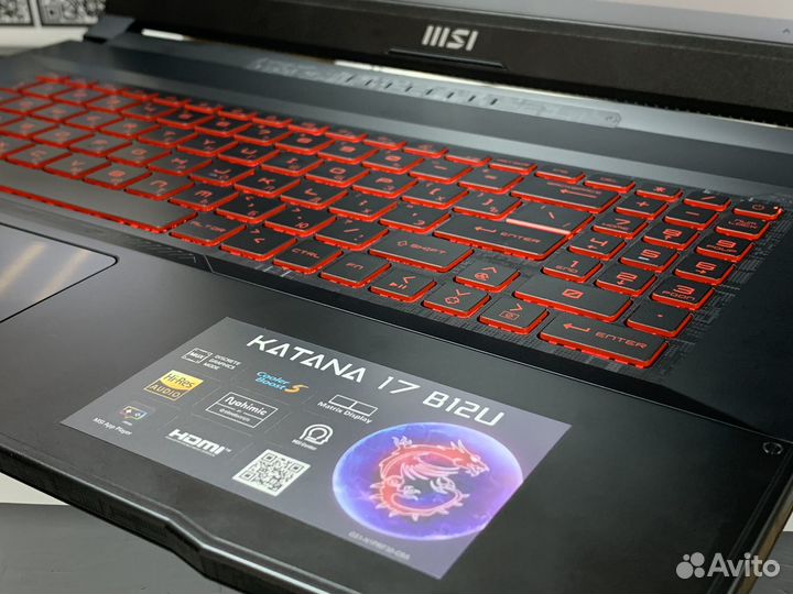 Новый Msi Katana gf76 (i5 12th, RTX 3050)