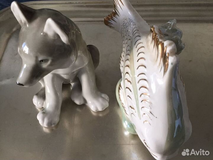 Фарфоровые статуэтки времен СССР