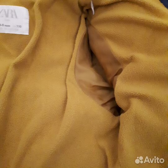 Куртка зимняя zara 110 для мальчика