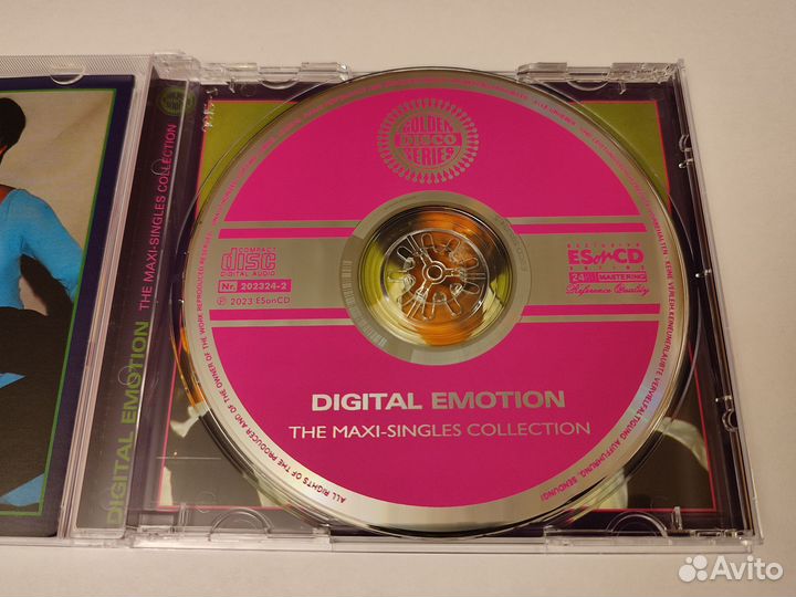 Cd Digital Emotion - The Maxi-Singles Collection