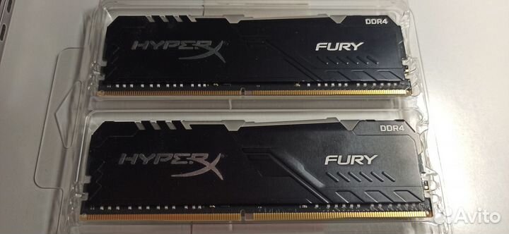 Оперативная память Kingston HyperX 16гб 3000Мгц