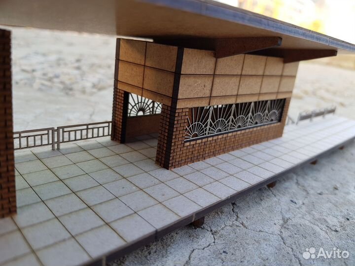 Перрон 1/87. Кит набор для сборки