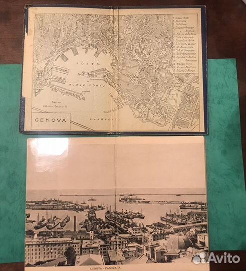 Винтажный альбом открыток