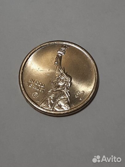 Монета США 1 доллар 2023 год