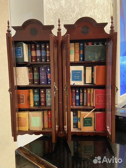 Коллекция Мини книг Диагостини с шкафчиком