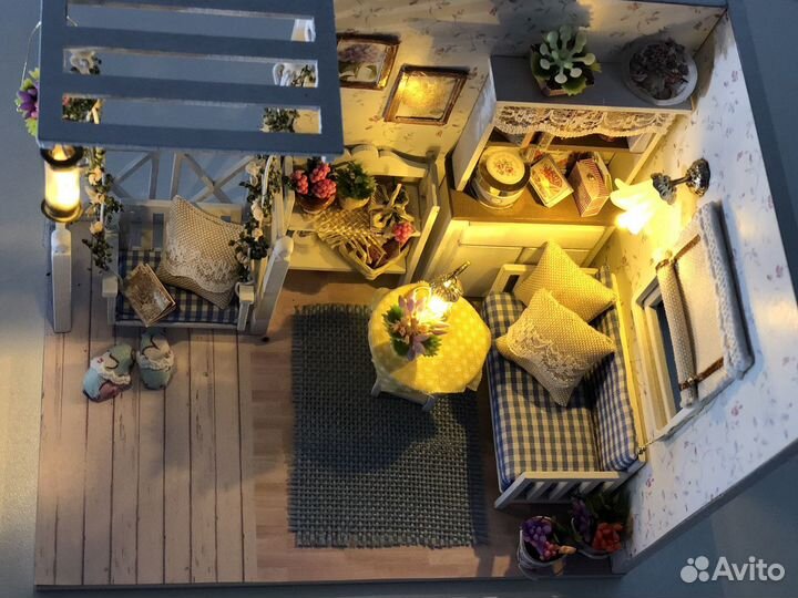 Миниатюрный домик DIY