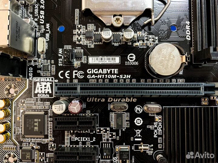 Материнская плата Gigabyte GA-H110M-S2H LGA1151