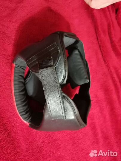 Шлем для единоборств RDX кожаный