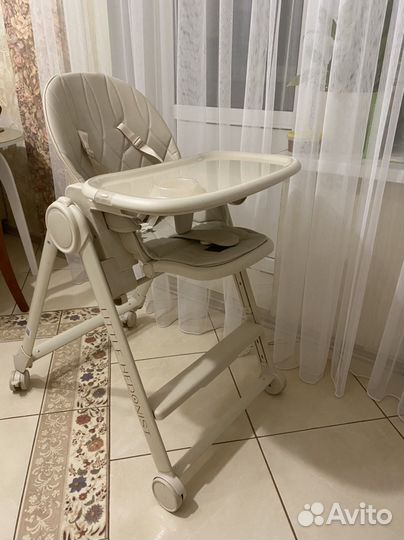 Стульчик для кормления happy baby berny lux