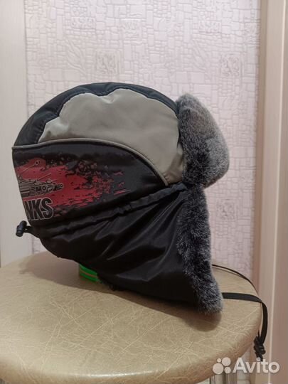 Мужская зимняя шапка ушанка