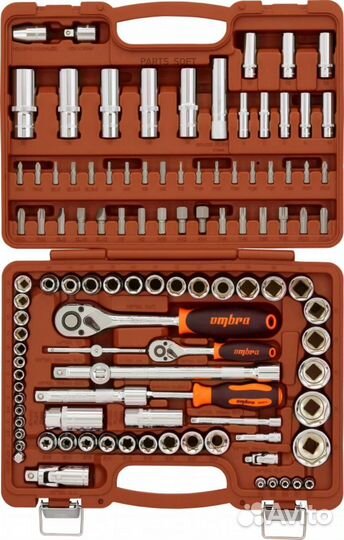 Ombra OMT108S Набор инструмента универсальный 1/4