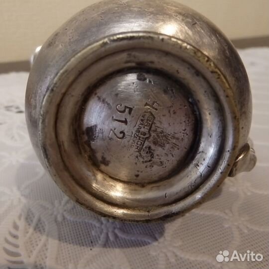 Антикварная Масленка - молочник B.buch,Варшава