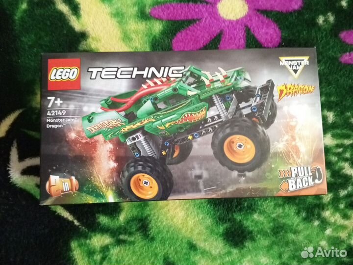 Конструктор Lego Technic 42149 Monster Jam: Дракон