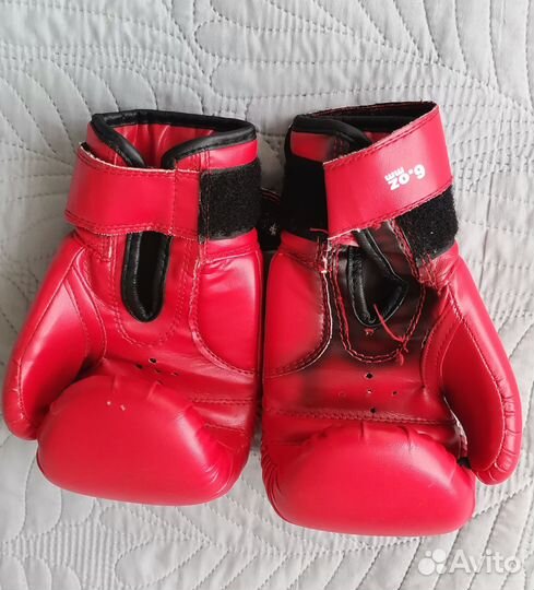 Боксерские перчатки 6 oz