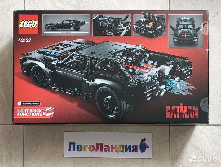 Lego Technic 42127 Бэтмен (Бэтмобиль)