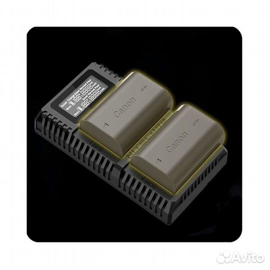 Зарядное устройство Nitecore UCN2 PRO для LP-E6N