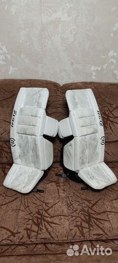 Вратарские щитки warrior детские 26+1