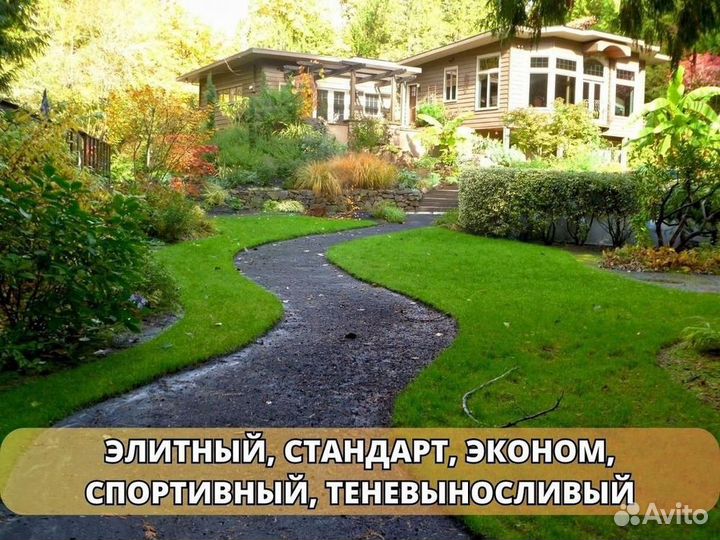 Продажа рулонного газона под ключ