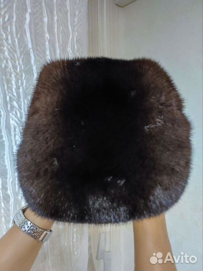 Шуба норковая 44 46, плюс шапка норковая