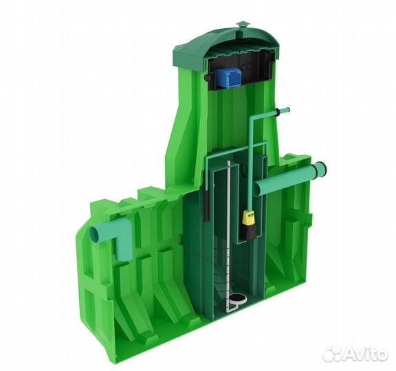 Станция очистки Эргобокс 4 на 4 человека