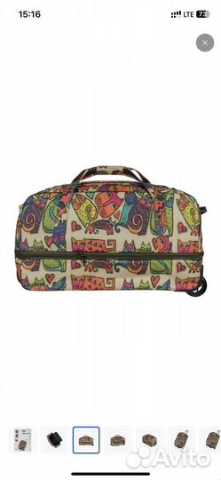 Сумка дорожная на колесах
