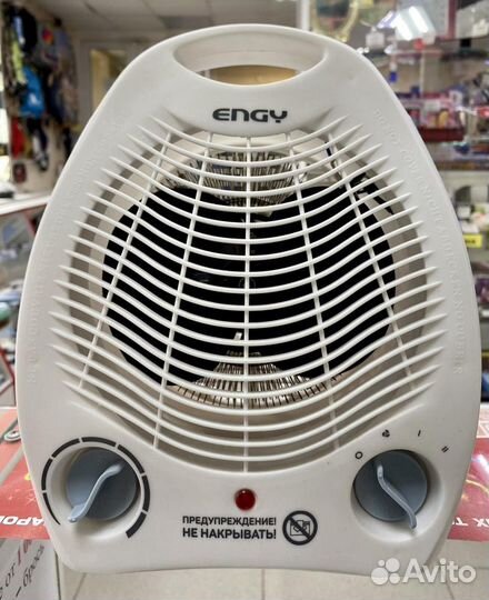 Тепловентилятор engy 2 режима, 2000Вт