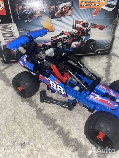 Lego technic 42010 с инерционным двигателем