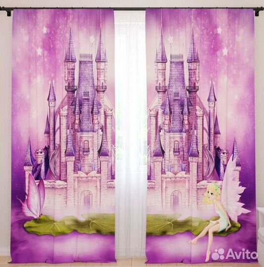 Фотошторы + фотопокрывало 