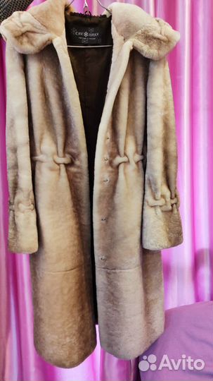 Шуба мутоновая 54