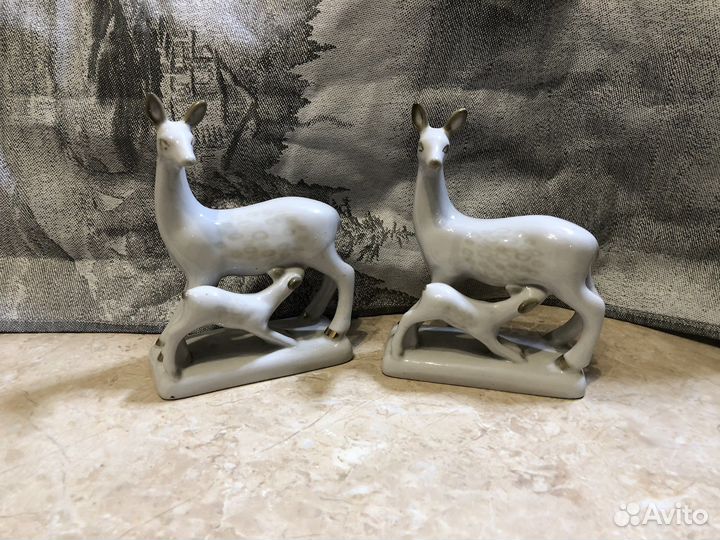 Статуэтка Олениха с олененком