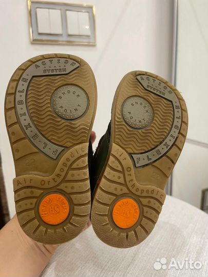 Ботинки ортопедические happy step 22