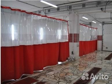 Изготовление штор для гаражей, моек, сто
